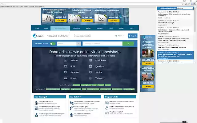 Saxis Virksomhedsbørs from Chrome web store to be run with OffiDocs Chromium online Saxis Virksomhedsbørs from Chrome web store to be run with OffiDocs Chromium online