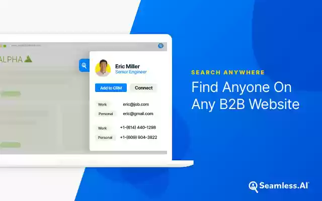 Seamless.AI from Chrome web store to be run with OffiDocs Chromium online Seamless.AI from Chrome web store to be run with OffiDocs Chromium online