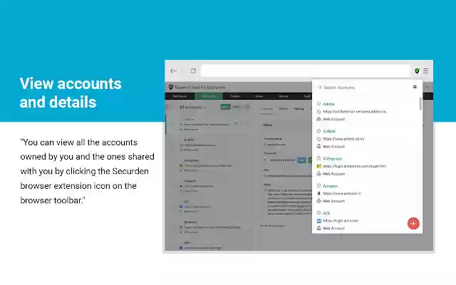 Securden from Chrome web store to be run with OffiDocs Chromium online Securden from Chrome web store to be run with OffiDocs Chromium online