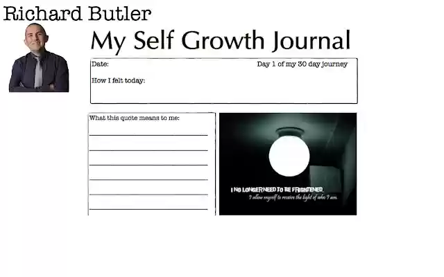 Self Development Journal from Chrome web store to be run with OffiDocs Chromium online Self Development Journal from Chrome web store to be run with OffiDocs Chromium online