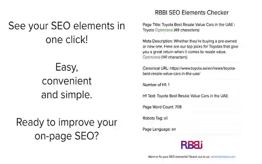SEO Elements Checker from Chrome web store to be run with OffiDocs Chromium online SEO Elements Checker from Chrome web store to be run with OffiDocs Chromium online