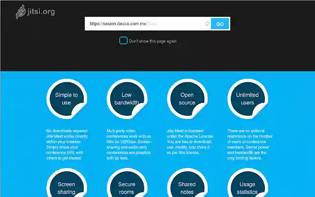 Sesiones para DECXA from Chrome web store to be run with OffiDocs Chromium online Sesiones para DECXA from Chrome web store to be run with OffiDocs Chromium online