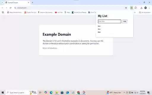 Simple List App from Chrome web store to be run with OffiDocs Chromium online Simple List App from Chrome web store to be run with OffiDocs Chromium online