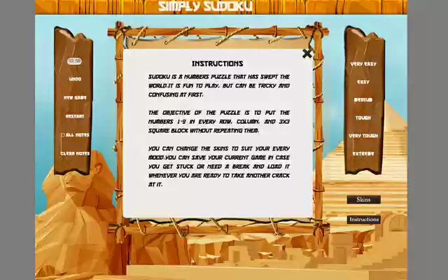 Simply Sudoku from Chrome web store to be run with OffiDocs Chromium online Simply Sudoku from Chrome web store to be run with OffiDocs Chromium online