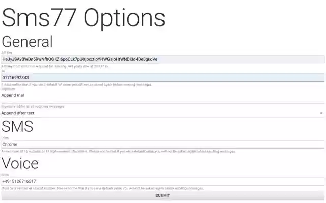Sms77.io from Chrome web store to be run with OffiDocs Chromium online Sms77.io from Chrome web store to be run with OffiDocs Chromium online