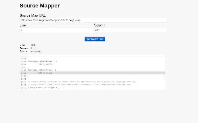 Source Mapper from Chrome web store to be run with OffiDocs Chromium online Source Mapper from Chrome web store to be run with OffiDocs Chromium online