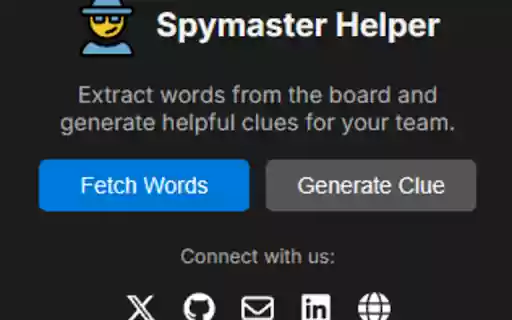 Spymaster Helper from Chrome web store to be run with OffiDocs Chromium online Spymaster Helper from Chrome web store to be run with OffiDocs Chromium online
