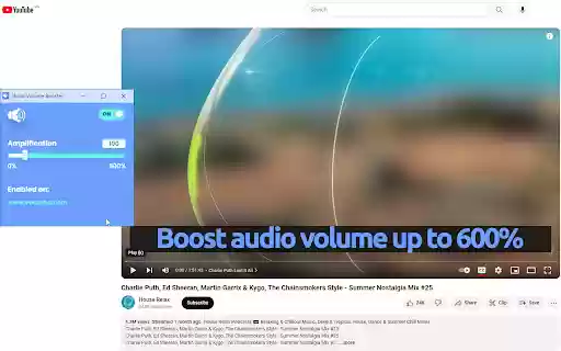 Super Great Volume Booster from Chrome web store to be run with OffiDocs Chromium online Super Great Volume Booster from Chrome web store to be run with OffiDocs Chromium online