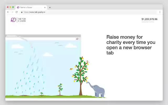 Tab for a Cause from Chrome web store to be run with OffiDocs Chromium online Tab for a Cause from Chrome web store to be run with OffiDocs Chromium online