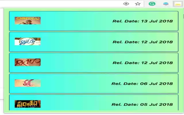 Telugu Movie Reviews Aggregator from Chrome web store to be run with OffiDocs Chromium online Telugu Movie Reviews Aggregator from Chrome web store to be run with OffiDocs Chromium online