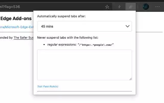 The Safer Suspender from Chrome web store to be run with OffiDocs Chromium online The Safer Suspender from Chrome web store to be run with OffiDocs Chromium online
