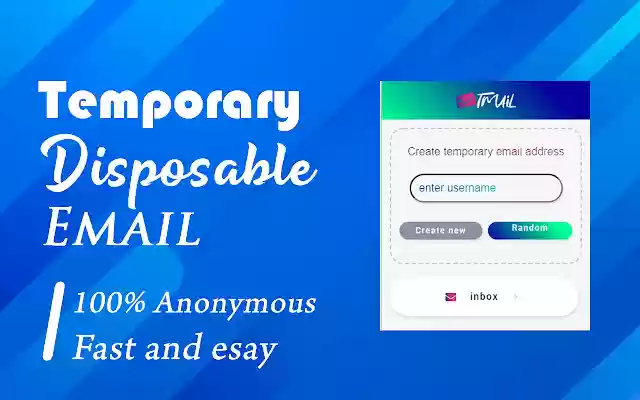 TMail Temporary Disposable Email, Temp Mail from Chrome web store to be run with OffiDocs Chromium online TMail Temporary Disposable Email, Temp Mail from Chrome web store to be run with OffiDocs Chromium online