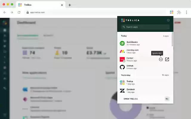 Trelica from Chrome web store to be run with OffiDocs Chromium online Trelica from Chrome web store to be run with OffiDocs Chromium online