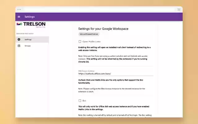 Trelson Mail Switch from Chrome web store to be run with OffiDocs Chromium online Trelson Mail Switch from Chrome web store to be run with OffiDocs Chromium online