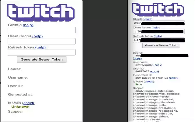 Twitch API Injector from Chrome web store to be run with OffiDocs Chromium online Twitch API Injector from Chrome web store to be run with OffiDocs Chromium online