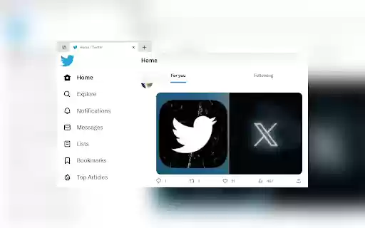 TwitterBird from Chrome web store to be run with OffiDocs Chromium online TwitterBird from Chrome web store to be run with OffiDocs Chromium online