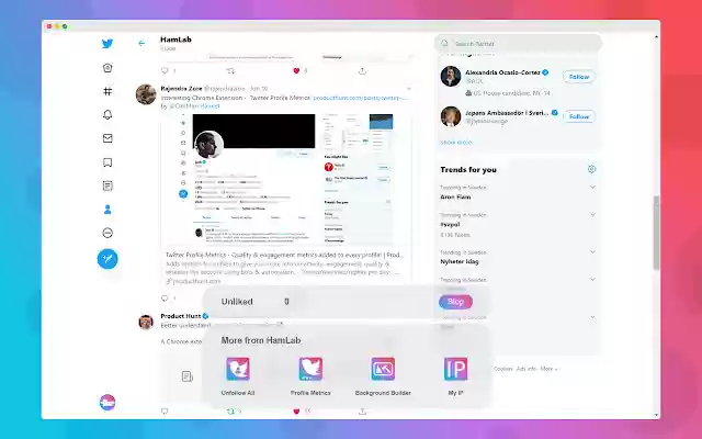 Twitter Unlike All from Chrome web store to be run with OffiDocs Chromium online Twitter Unlike All from Chrome web store to be run with OffiDocs Chromium online