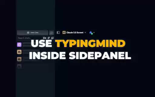 Typingmind in Sidepanel from Chrome web store to be run with OffiDocs Chromium online Typingmind in Sidepanel from Chrome web store to be run with OffiDocs Chromium online