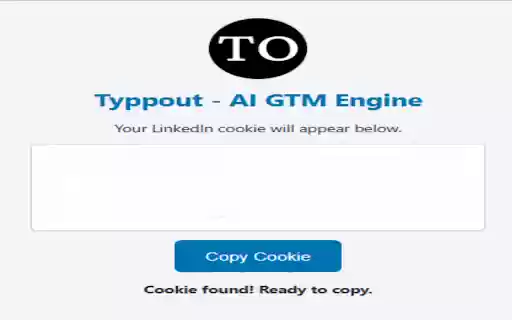 Typpout LinkedIn Cookie Extractor from Chrome web store to be run with OffiDocs Chromium online Typpout LinkedIn Cookie Extractor from Chrome web store to be run with OffiDocs Chromium online