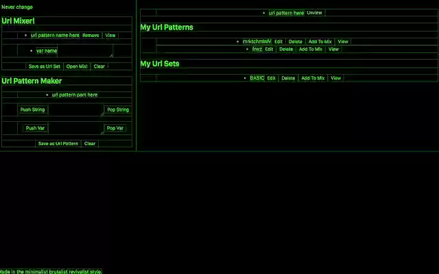 URL MIXER from Chrome web store to be run with OffiDocs Chromium online URL MIXER from Chrome web store to be run with OffiDocs Chromium online