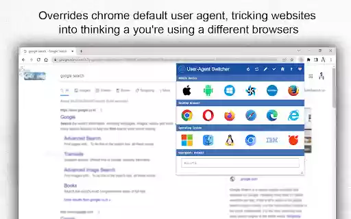 User Agent Converter from Chrome web store to be run with OffiDocs Chromium online User Agent Converter from Chrome web store to be run with OffiDocs Chromium online