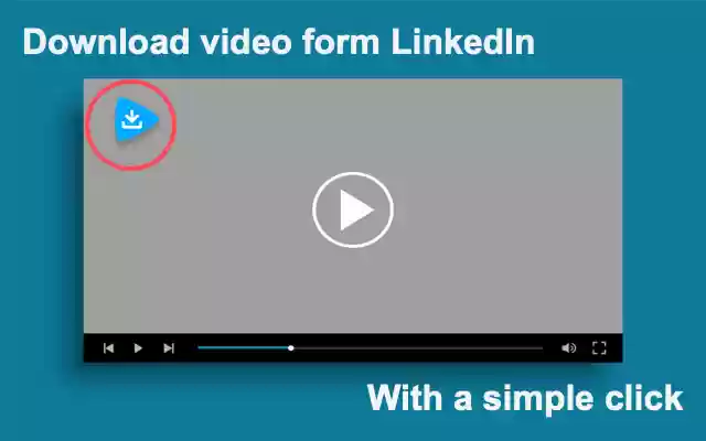 Video Downloader For LinkedIn™ from Chrome web store to be run with OffiDocs Chromium online Video Downloader For LinkedIn™ from Chrome web store to be run with OffiDocs Chromium online