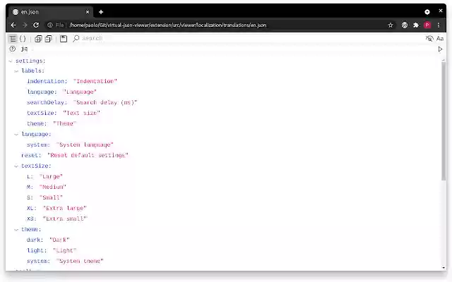 Virtual Json Viewer from Chrome web store to be run with OffiDocs Chromium online Virtual Json Viewer from Chrome web store to be run with OffiDocs Chromium online