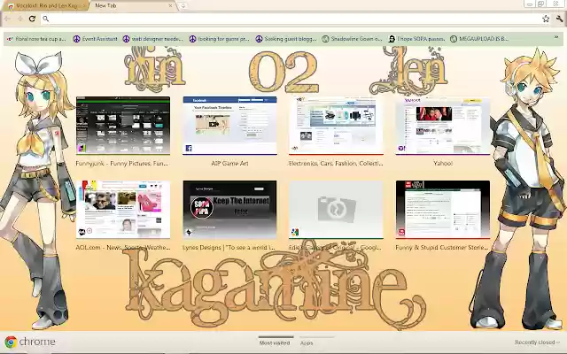 Vocaloid: Rin and Len Kagamine from Chrome web store to be run with OffiDocs Chromium online Vocaloid: Rin and Len Kagamine from Chrome web store to be run with OffiDocs Chromium online