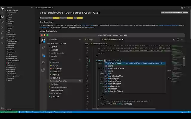 VS Code from Chrome web store to be run with OffiDocs Chromium online VS Code from Chrome web store to be run with OffiDocs Chromium online