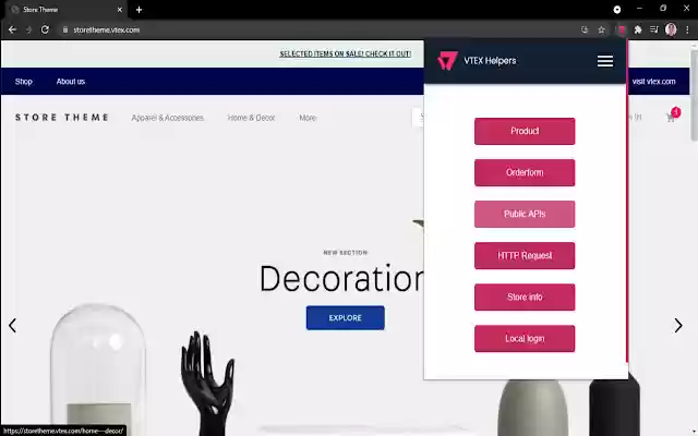 VTEX Utils VHelpx from Chrome web store to be run with OffiDocs Chromium online VTEX Utils VHelpx from Chrome web store to be run with OffiDocs Chromium online