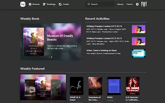 Webnovel Plus from Chrome web store to be run with OffiDocs Chromium online Webnovel Plus from Chrome web store to be run with OffiDocs Chromium online