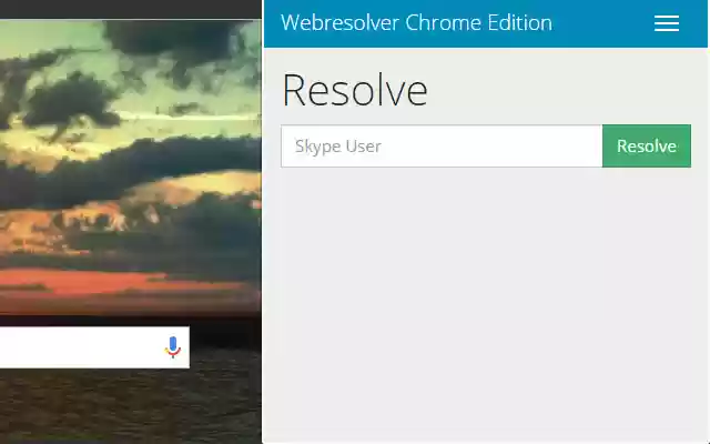 Webresolver.nl from Chrome web store to be run with OffiDocs Chromium online Webresolver.nl from Chrome web store to be run with OffiDocs Chromium online