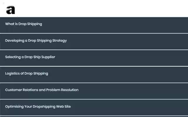 What Is Dropshipping Guide with Wholesalers from Chrome web store to be run with OffiDocs Chromium online What Is Dropshipping Guide with Wholesalers from Chrome web store to be run with OffiDocs Chromium online