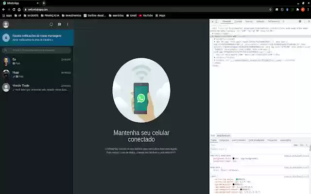 WhatsappDarkTheme from Chrome web store to be run with OffiDocs Chromium online WhatsappDarkTheme from Chrome web store to be run with OffiDocs Chromium online
