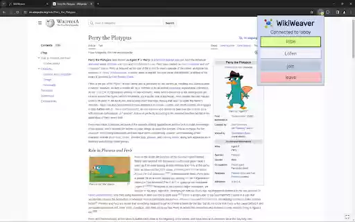 WikiWeaver from Chrome web store to be run with OffiDocs Chromium online WikiWeaver from Chrome web store to be run with OffiDocs Chromium online