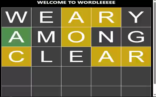 Wordle Extension Game from Chrome web store to be run with OffiDocs Chromium online Wordle Extension Game from Chrome web store to be run with OffiDocs Chromium online