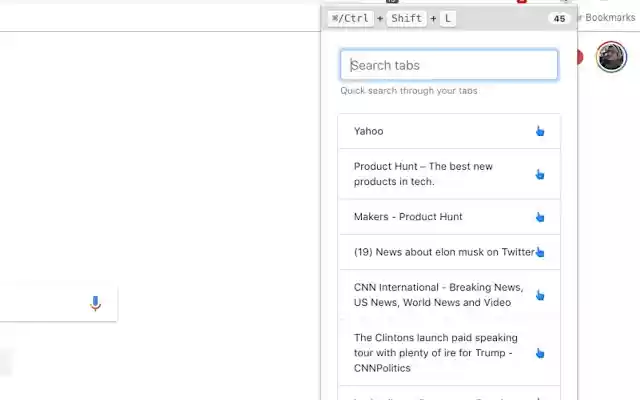 wquicktabs from Chrome web store to be run with OffiDocs Chromium online wquicktabs from Chrome web store to be run with OffiDocs Chromium online