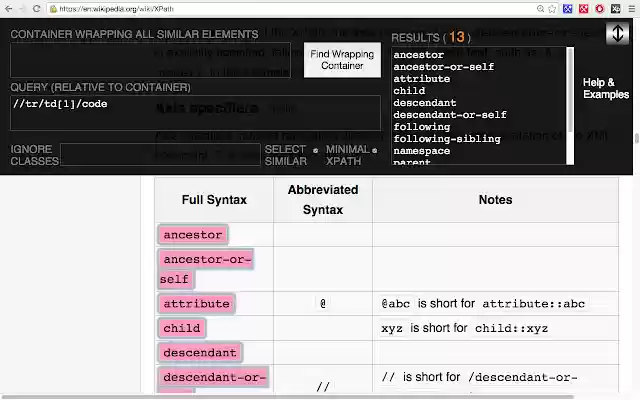 XPath Helper Wizard from Chrome web store to be run with OffiDocs Chromium online XPath Helper Wizard from Chrome web store to be run with OffiDocs Chromium online