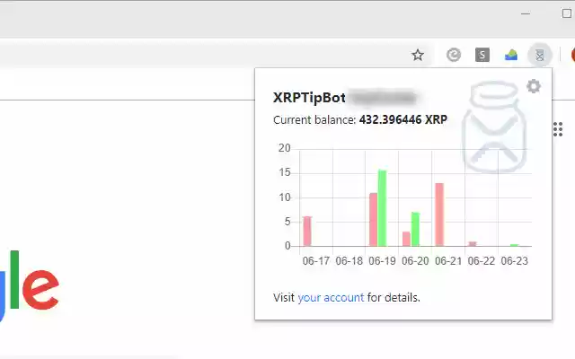 XRPTipBot BalanceView from Chrome web store to be run with OffiDocs Chromium online XRPTipBot BalanceView from Chrome web store to be run with OffiDocs Chromium online