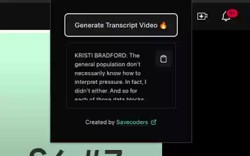 YTranscripts Extension from Chrome web store to be run with OffiDocs Chromium online YTranscripts Extension from Chrome web store to be run with OffiDocs Chromium online