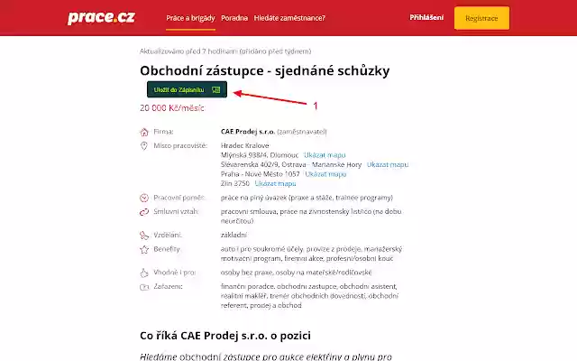 Zápisník nabídek práce from Chrome web store to be run with OffiDocs Chromium online Zápisník nabídek práce from Chrome web store to be run with OffiDocs Chromium online